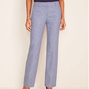 Ann Taylor straight pant in Sky Blue size 10